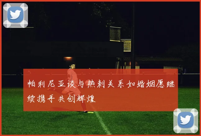 帕利尼亚谈与热刺关系如婚姻愿继续携手共创辉煌